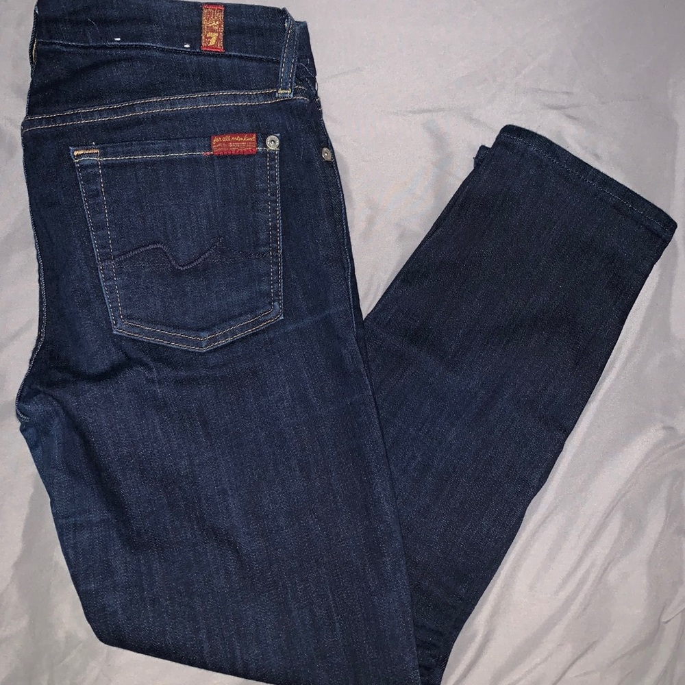 7 For All Mankind Crop Jeans size 28